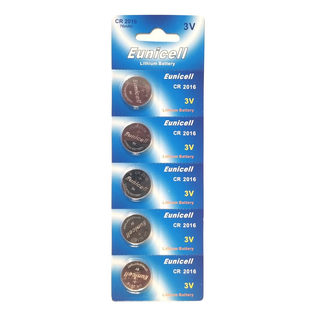 CR2016 Batteries for Remotes, 5-pack