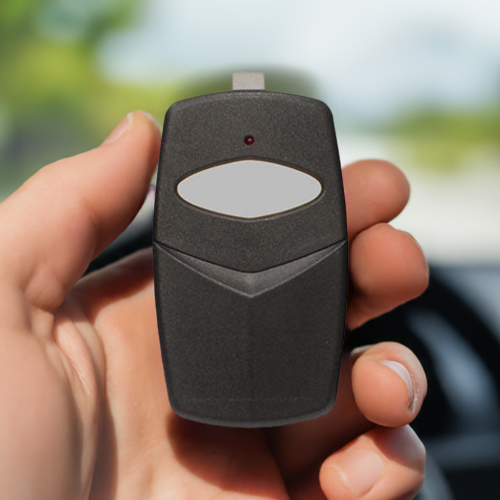 Linear Multi-Code 3089 Compatible - 300MHz Stinger Visor Remote 1-Button 10-Dip