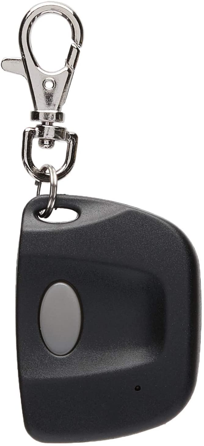 Linear Multi-Code 3060 3070 Compatible - 300MHz Firefly Keychain Remote 1-Button 10-Dip