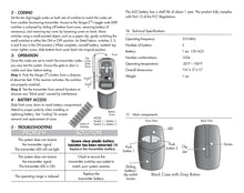 Load image into Gallery viewer, Linear DT-2A Delta 3 Compatible - 310MHz Stinger Visor Remote 2-Button 8-Dip
